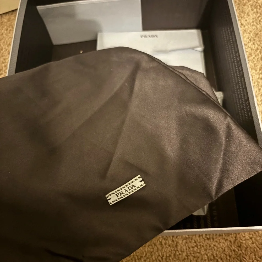 Prada Black and White Women's Sneakers